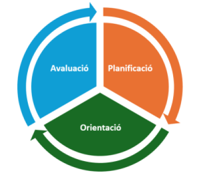Esquema planificació, orientació i avaluació